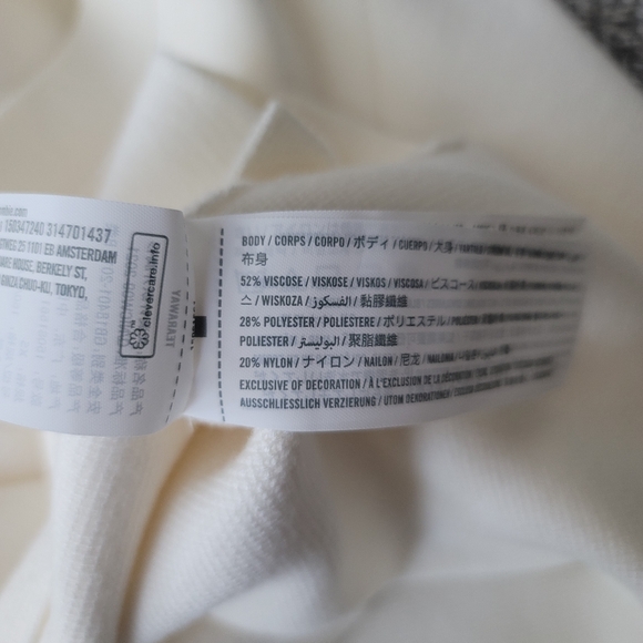 Abercrombie & Fitch LuxeLoft Rounded Sleeve Cardigan Size XSmall Color Cream - Picture 13 of 14